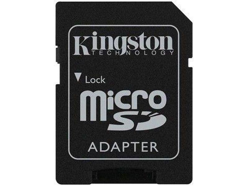 Imagem de Cartão de Memória 32GB Micro SD Kingston 10 - com Adaptador SD Canvas Select Plus SDCS2