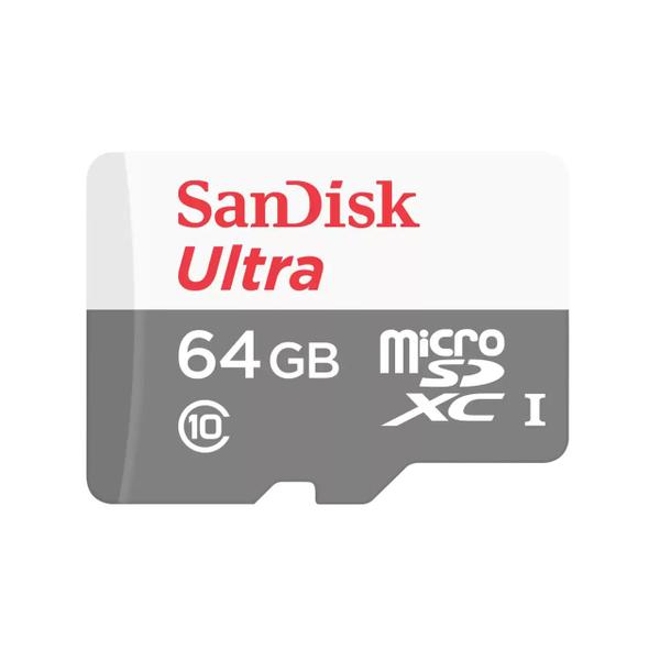 Imagem de Cartão de Memória 64gb Micro Sd Ultra 100mbs Classe 10 Sandisk