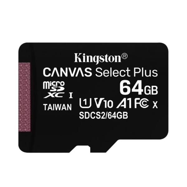 Imagem de Cartão de Memoria   64Gb MicroSd 100mb/s Le CanvasSelectPlus SDCS2/64GB Kingston