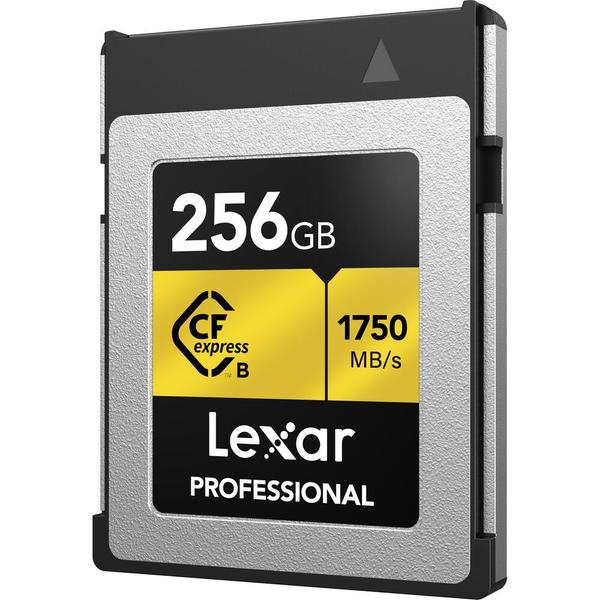 Imagem de Cartão de Memória Cfexpress Tipo B Lexar Professional Gold Series 1750-1000 MB/s 256 GB (LCXEXPR256G-Rneng)