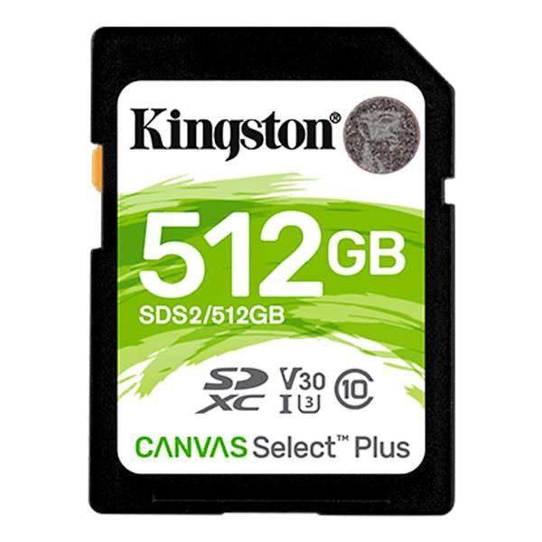 Imagem de Cartão de Memória Flash 512GB Kingston C10 100MB SDS2/512GB