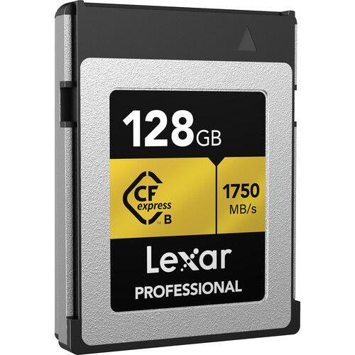 Imagem de Cartão de memória lexar cfexpress 128gb type b gold 1750mb/s lcxexpr128g-rneng