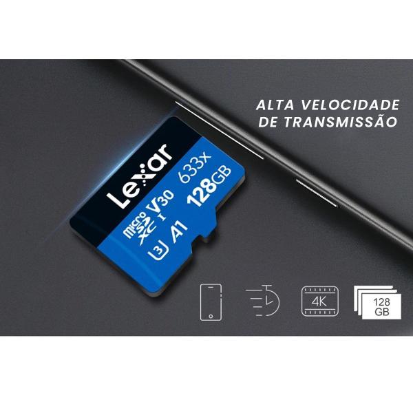 Imagem de Cartão De Memória Lexar Micro Sdhc 128gb 100mb/s 633x