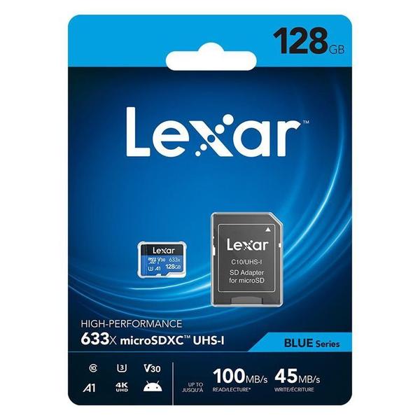 Imagem de Cartão De Memória Lexar Micro Sdhc 32gb 100mb/s 633x