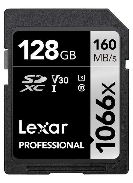 Imagem de Cartão de memória Lexar Professional 1066x 128GB SDXC UHS-I