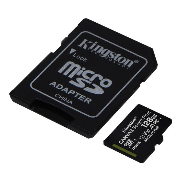 Imagem de Cartao de Memoria Micro SD Kingston C10 128GB / 100MBS - (SDCS2/128GB)