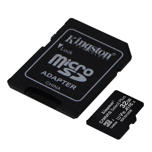 Imagem de Cartao de Memoria Micro SD Kingston C10 32GB / 100MBS - (SDCS2/32GB)