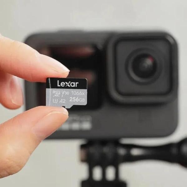 Imagem de Cartão de Memória Micro SD Lexar 1066X - 64GB, 128GB, 256GB ou 512GB - 160MB/s