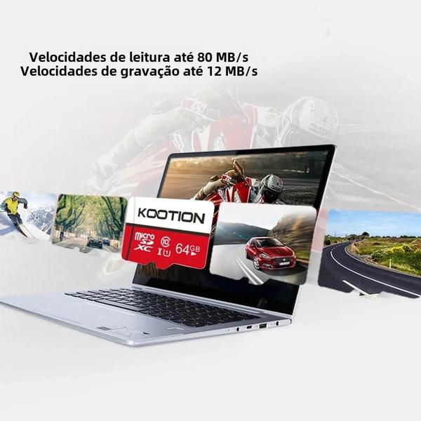 Imagem de Cartão de Memória Micro SD TF (16GB, 32GB, 64GB, 128GB) - Classe 10 U1