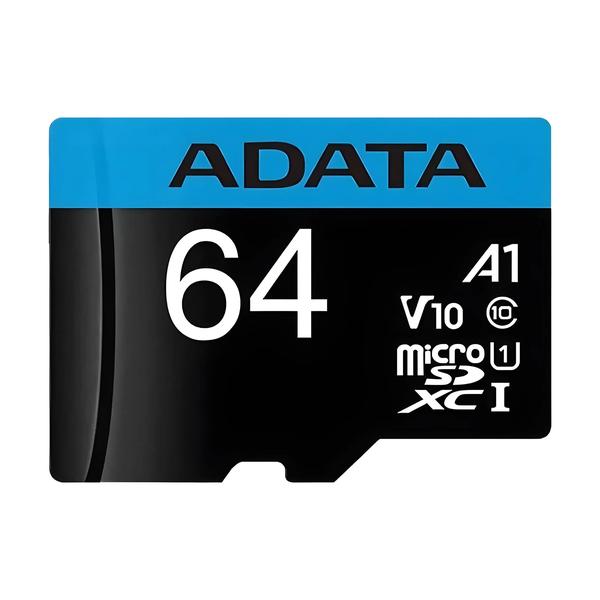 Imagem de Cartão de Memória MicroSD Adata 32GB/64GB - Classe 10 UHS-I - para Vídeo