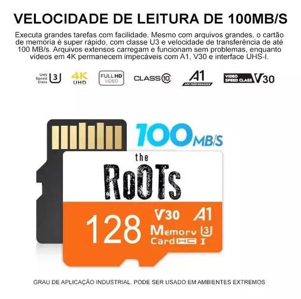 Imagem de Cartão de Memória MicroSD The Roots 128Gb