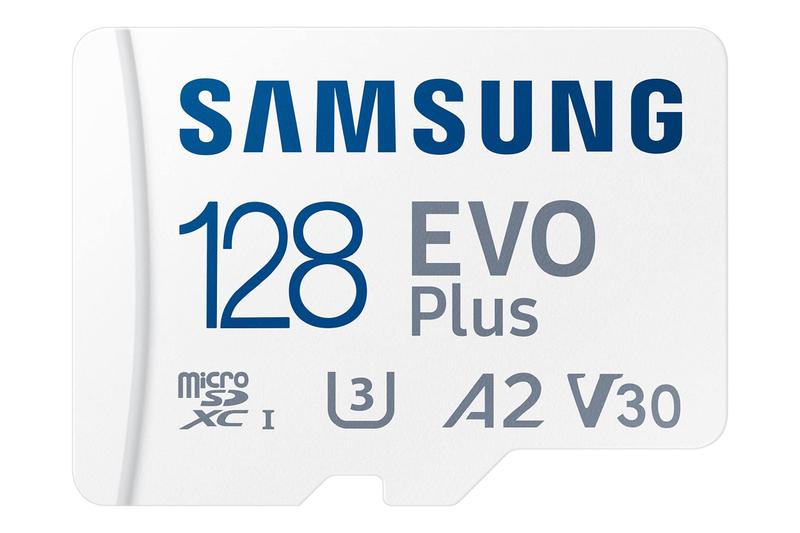 Imagem de Cartão de memória SAMSUNG EVO Plus 128GB Micro SDXC com adaptador SD