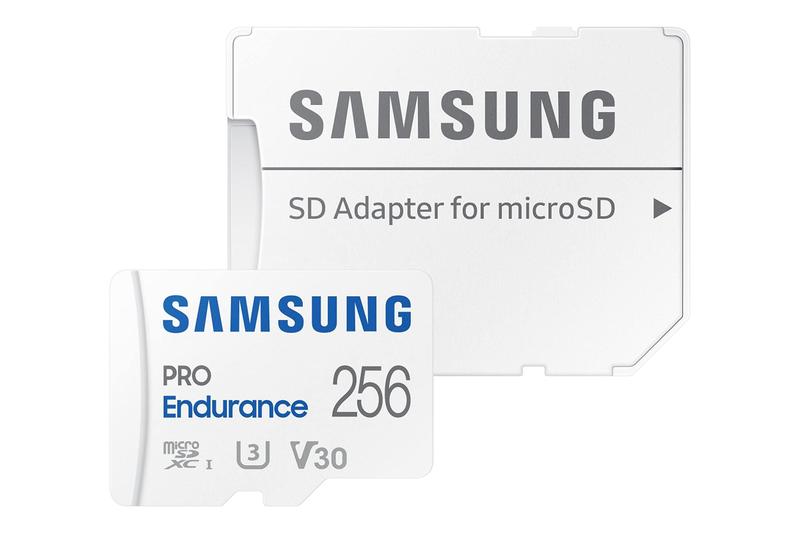 Imagem de Cartão de memória SAMSUNG PRO Endurance 256GB microSDXC com adaptador