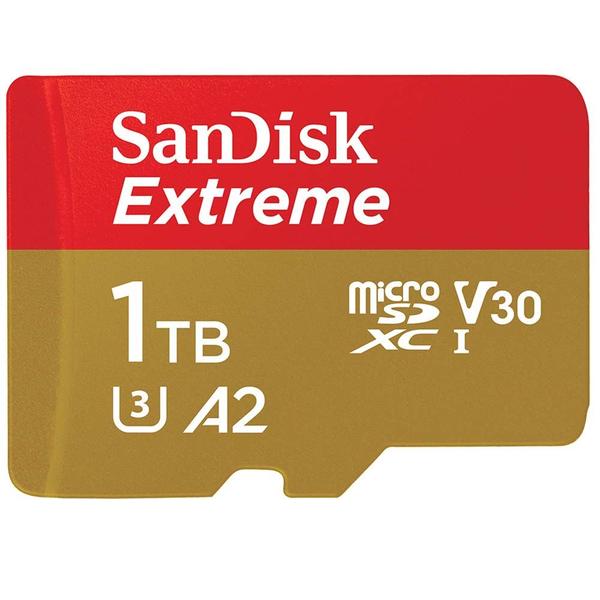 Imagem de Cartão de memória SanDisk 1TB Extreme microSDXC UHS-I com adaptador