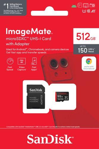 Imagem de Cartão De Memória Sandisk 512gb Imagemate Microsdxc Lacrado