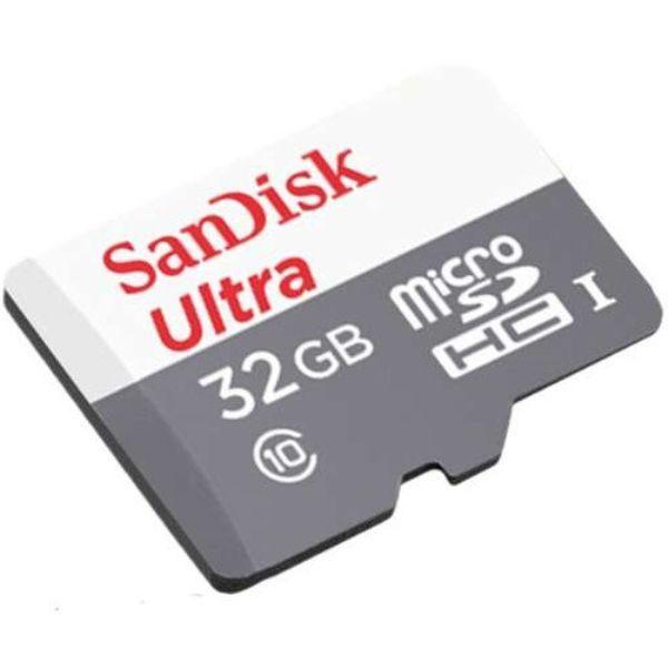 Imagem de Cartão de Memória Sandisk Micro SD 32GB 48mb/s Ultra Classe 10 para Smartphone Câmera Full HD Vídeo