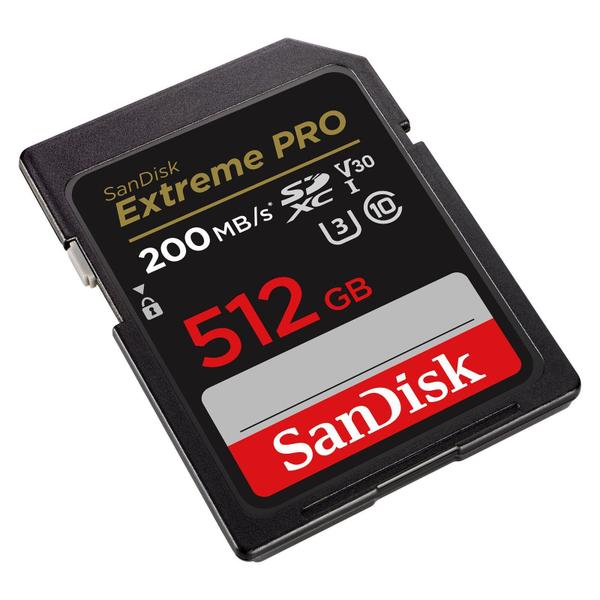 Imagem de Cartão De Memória Sd Sandisk Extreme 512gb 200mb/s