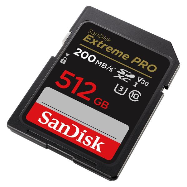 Imagem de Cartão De Memória Sd Sandisk Extreme 512gb 200mb/s