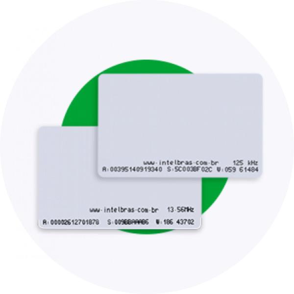 Cartão de Proximidade Intelbras TH 2000 MF RFID 13.56MHz Imagem de Cartão de Proximidade Intelbras TH 2000 MF RFID 13.56MHz