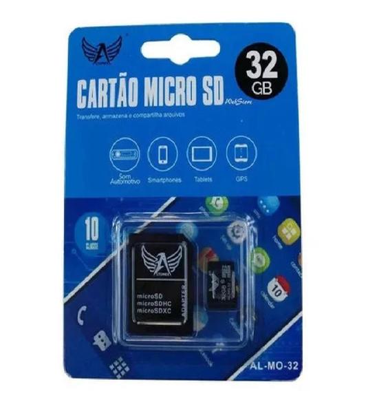 Imagem de Cartão Memória 32gb Micro Sd Classe 10 Celular Adaptador Celular Câmera