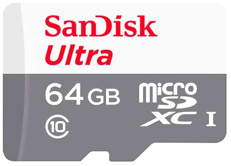 Imagem de Cartão Memória 64gb Micro SD Ultra Sandisk 100% Original