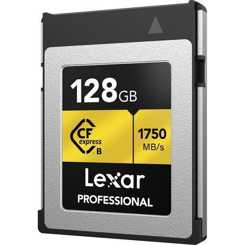 Imagem de Cartão Memória Lexar Cfexpress 128Gb Type B 1750Mb/S Gold