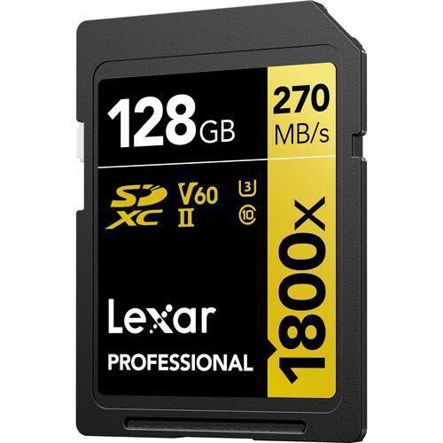 Imagem de Cartão Memória Lexar Sd Xc 128Gb 270Mb/S Uhs-Ii V60 1800X