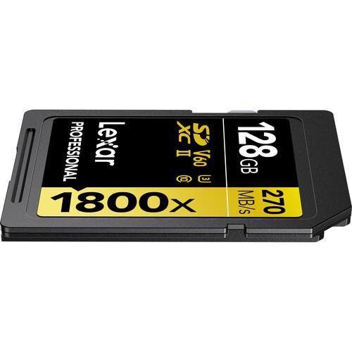 Imagem de Cartão Memória Lexar Sd Xc 128Gb 270Mb/S Uhs-Ii V60 1800X