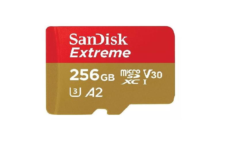 Imagem de Cartão Memória Micro Sd Sandisk 256Gb Microsd Extreme