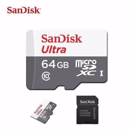 Imagem de Cartão Memória Sandisk Micro Sd Ultra 64gb 80mb/s Classe 10