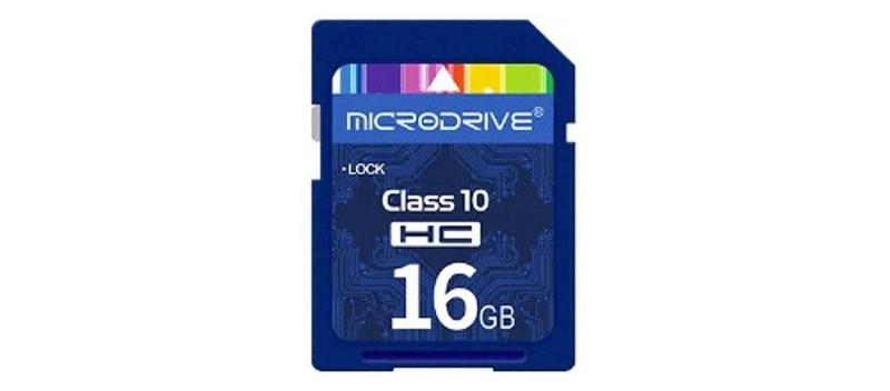 Imagem de Cartão Memória SDHC Microdrive 16GB Classe 10 - Ultra HD 4K