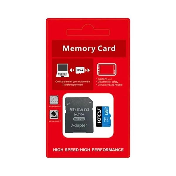 Imagem de Cartão Micro SD de Alta Velocidade (32GB, 64GB, 128GB) - Classe 10