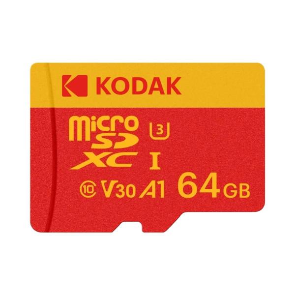 Imagem de Cartão Micro SD Kodak (32GB a 256GB) - U3, C10, A1 - Cartão de Memória Flash