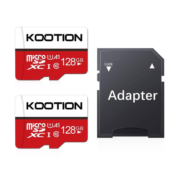 Imagem de Cartão Micro SD KOOTION 128 GB x 2 UHS-I microSDXC C10 U1 Full HD