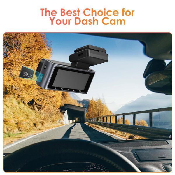 Imagem de Cartão Micro SD OMBAR 64GB Classe 10 U3 para Dash Cam