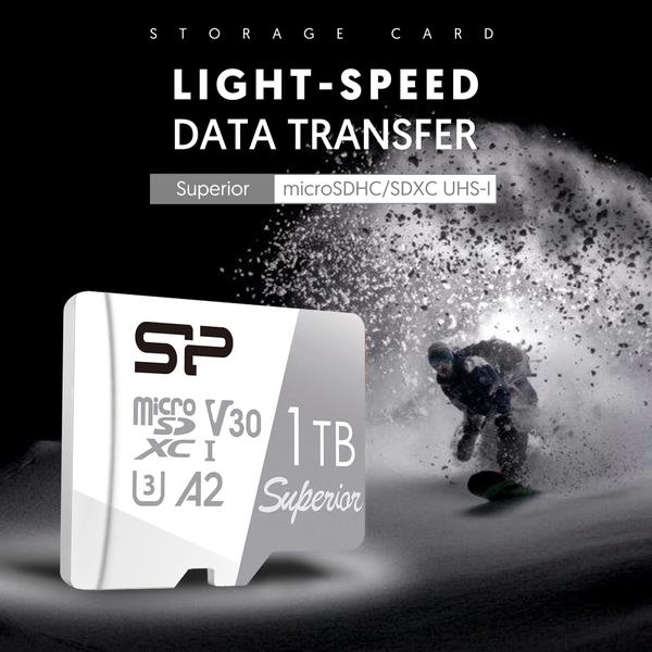 Imagem de Cartão Micro SDXC Silicon Power Superior 1 TB UHS-I (U3) 4K A2