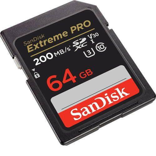 Imagem de Cartao Microsd 64GB Sandisk Extreme Pro Classe 10 SDSDXXU-064G-GN