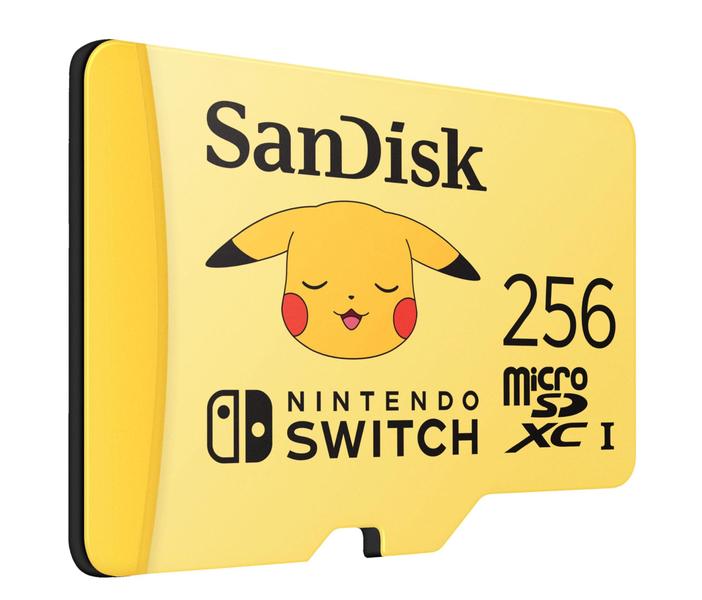 Imagem de Cartão microSDXC SanDisk 256GB licenciado para Nintendo Switch