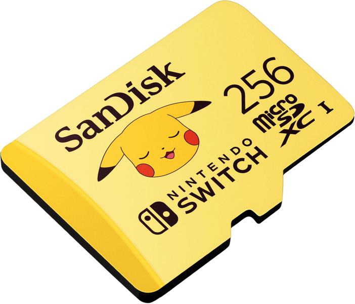 Imagem de Cartão microSDXC SanDisk 256GB licenciado para Nintendo Switch