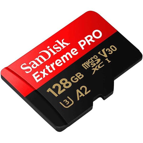 Imagem de Cartão microSDXC Sandisk UHS-I Extreme PRO 128GB - 200MB/s