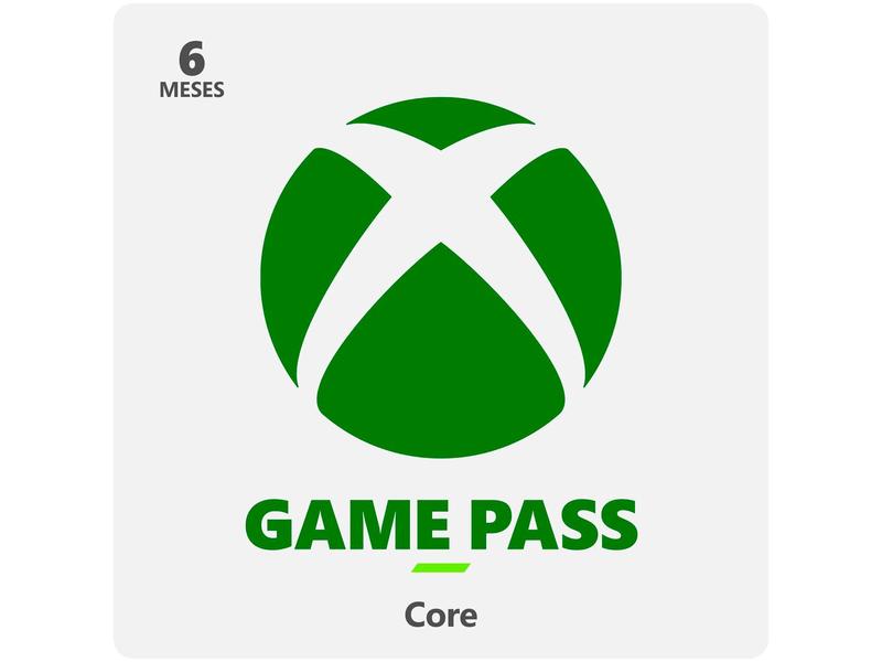 Cartão Presente Digital Xbox R$ 171,99 Assinatura Xbox Game Pass Core 6 Meses Cartão Presente Digital Xbox R$ 171,99 Assinatura Xbox Game Pass Core 6 Meses