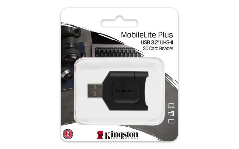 Imagem de Cartão traseiro Kingston MobileLite Plus USB 3.2 SDHC/SDXC U