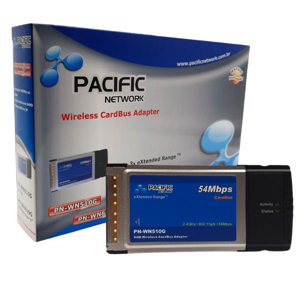 Imagem de Cartão Wireless CardBus Adapter Pacific Network 64 Mbps