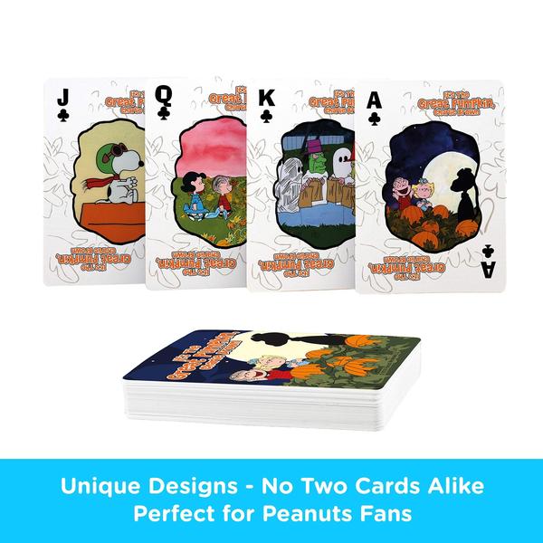 Imagem de Cartas de baralho AQUARIUS Peanuts Great Pumpkin Deck 54 Cards