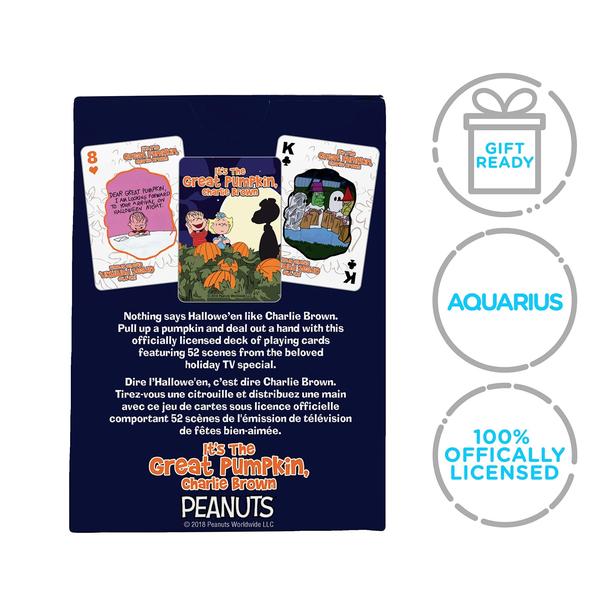 Imagem de Cartas de baralho AQUARIUS Peanuts Great Pumpkin Deck 54 Cards