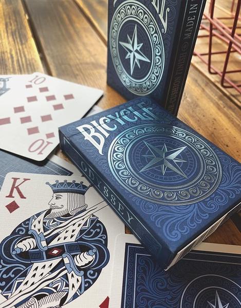 Imagem de Cartas de baralho Bicycle Odyssey Blue