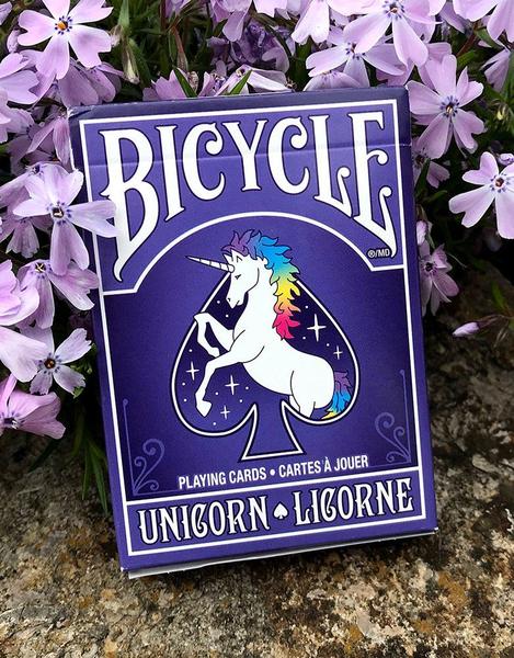 Imagem de Cartas de baralho Bicycle Unicorn Standard Index Poker 1 Deck