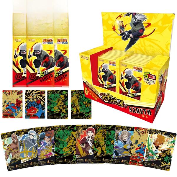 Imagem de Cartas de Booster Uzumaki Sasuke Naruto - Cards Raros Ninja para Crianças