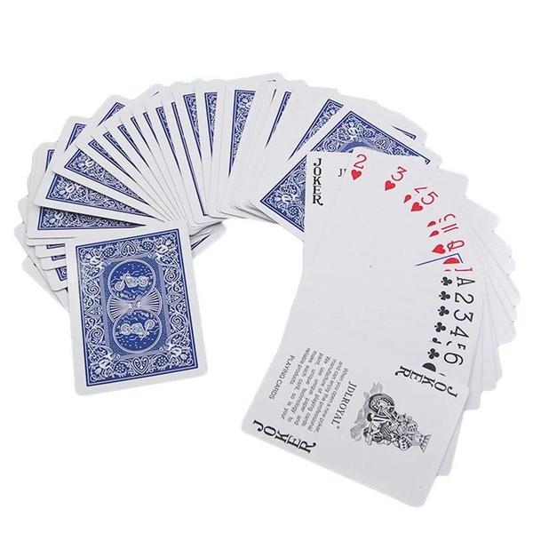 Imagem de Cartas De Jogo Regulares Azuis Vermelhas Jdlroyal Baralhos Selados Padrão Truques De Mágica Poker