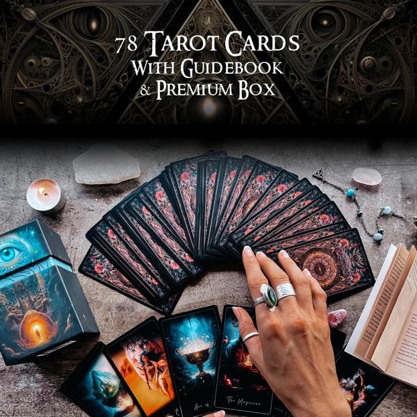 Imagem de Cartas de Tarô Terra Lua Magia O Tarô dos Reinos Sagrados